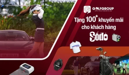 Hàng ngàn deal hấp dẫn về golf của Golfgroup dành tặng cho khách hàng của Số Đỏ
