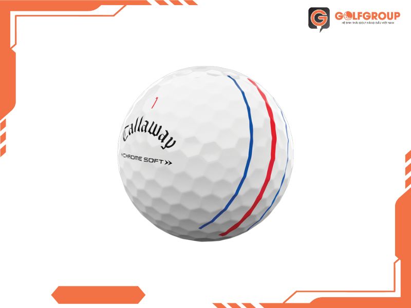 Bóng Callaway CHROME SOFT TRP 2024 với hiệu suất tối ưu và công nghệ đột phá