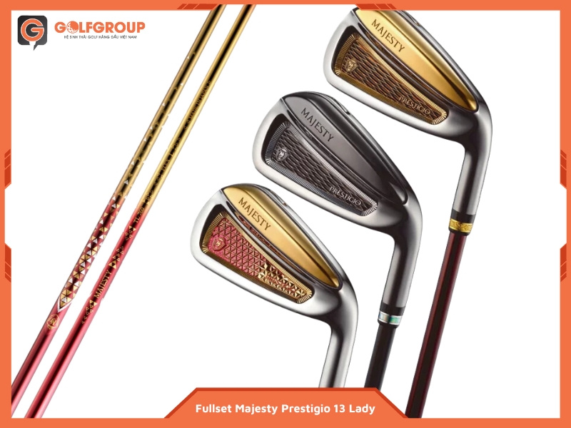 Majesty Prestigio 13 Ladies Irons giúp golfer đánh bóng cao và xa hơn