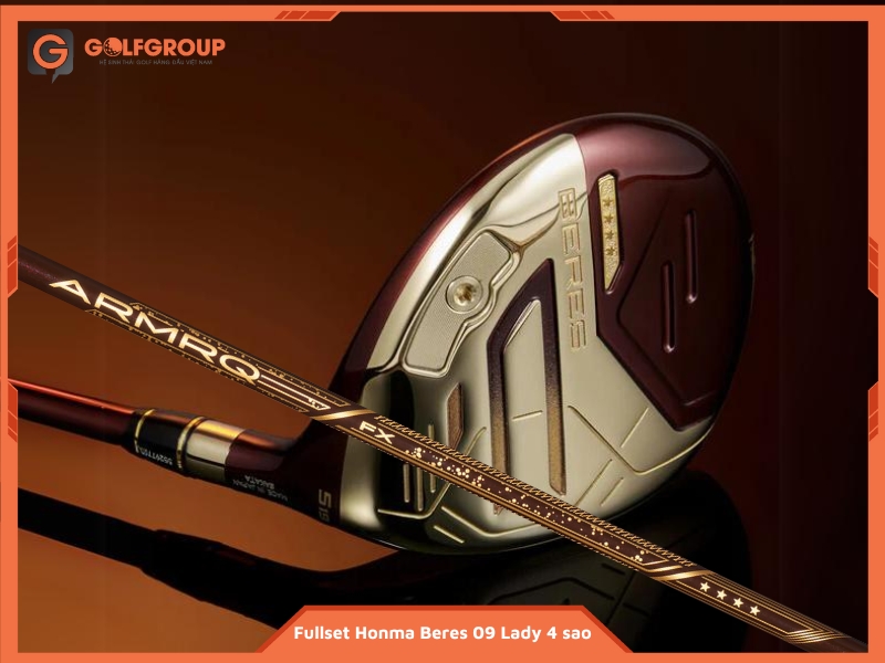 Honma Beres 09 4S Fairway Wood giúp golfer có những cú bóng xoay và cao