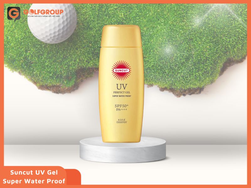 Suncut UV Gel Super Water Proof bảo vệ toàn diện làn da của golfer
