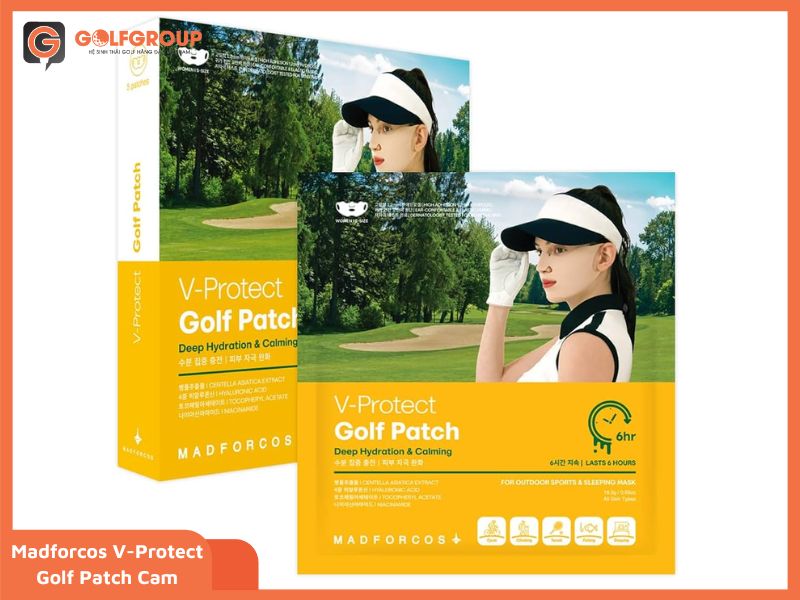 Mặt nạ golf Madforcos V-Protect Golf Patch dành cho nữ