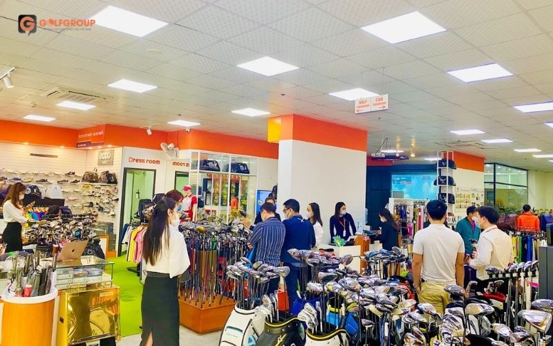 Showroom Golfgroup tại Hà Nội cung cấp các sản phẩm chất lượng chính hãng