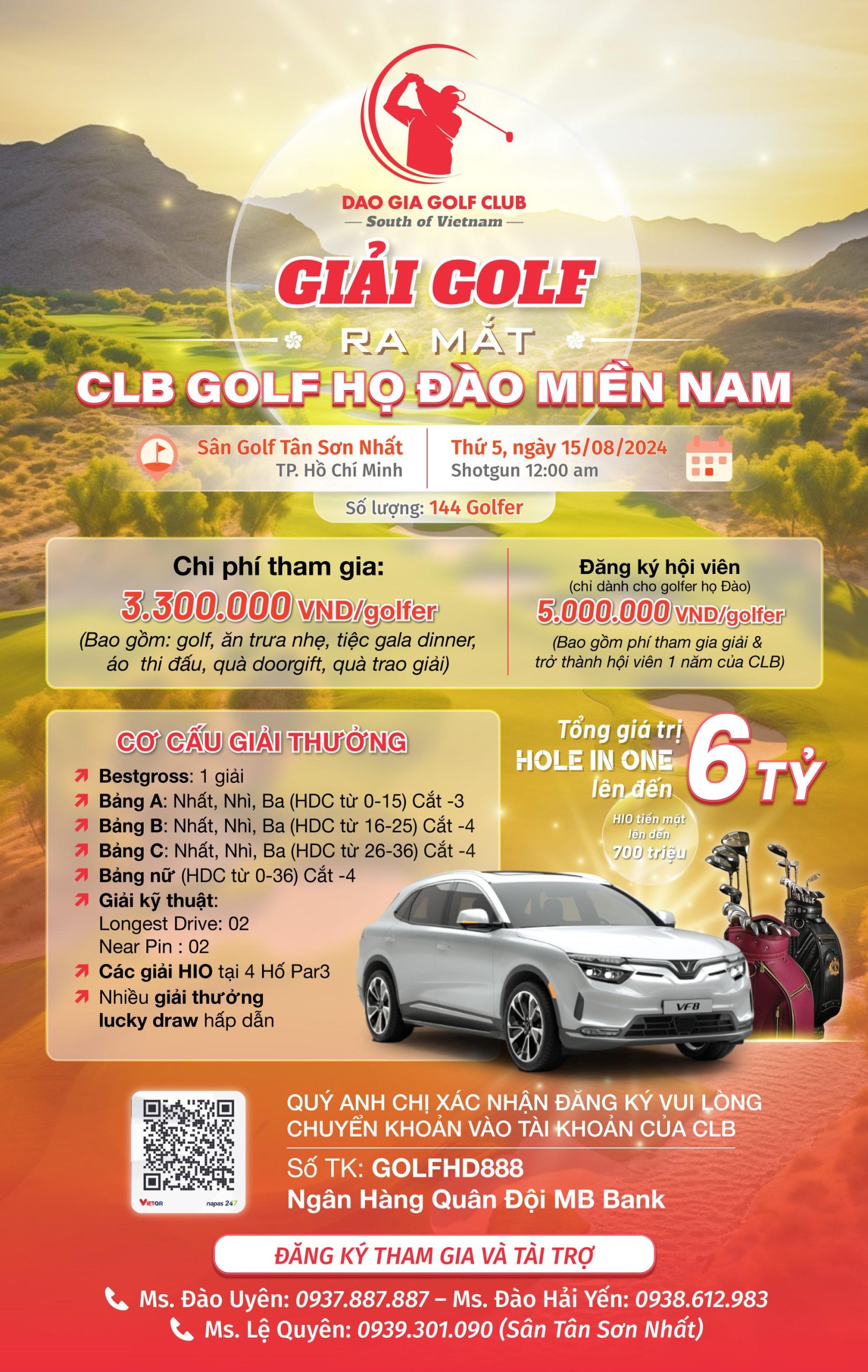 CLB Golf họ Đào