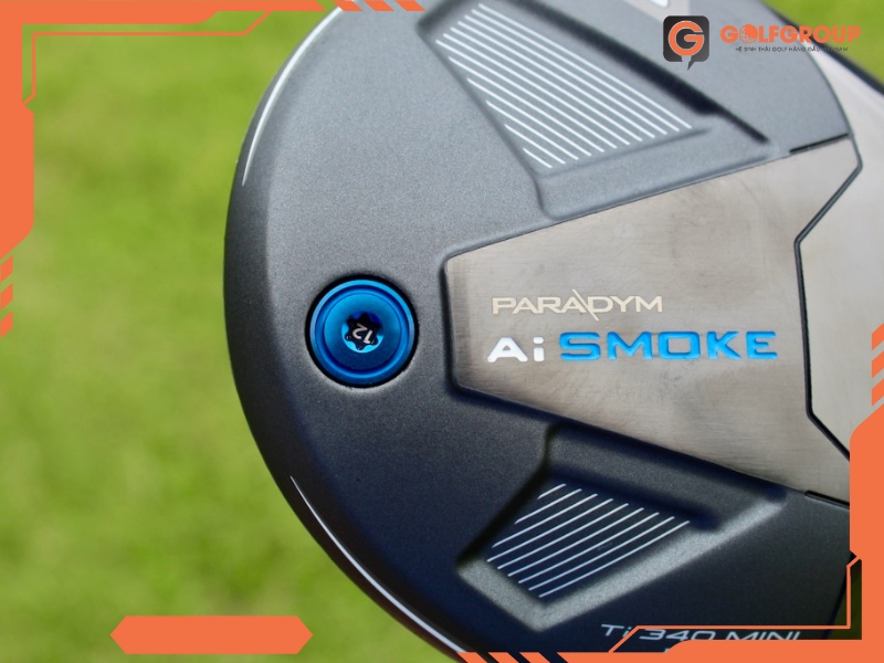 Driver Callaway Paradym Ai Smoke Ti 340 Mini 