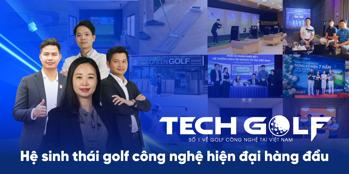 Hệ sinh thái số 1 về golf công nghệ Techgolf