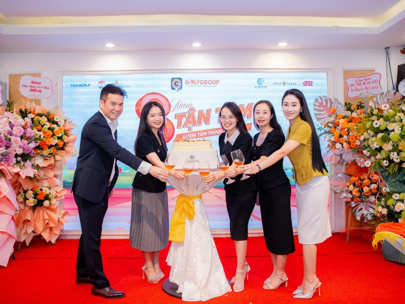 Tập Đoàn Golfgroup Mừng Kỷ Niệm Ngày Thành Lập: 8 Năm Tận Tâm - Vươn Tầm Thịnh Vượng