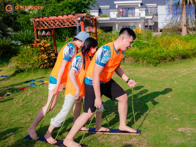 Golfgroup “Đỉnh Nóc, Kịch Trần" Với Team Building “Vui Hoà Bình - Cháy Hết Mình"