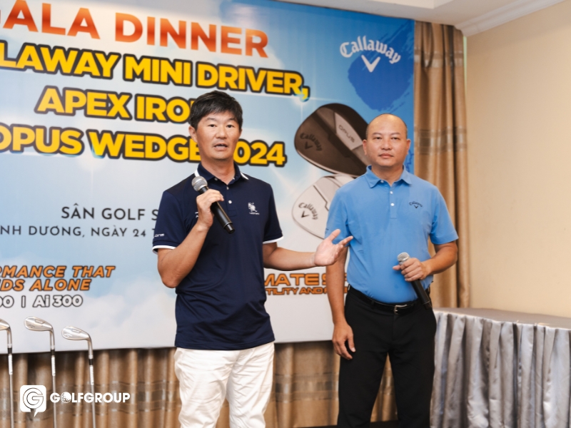 Đại diện Callaway Golf đến Việt Nam trao đổi cùng golfer