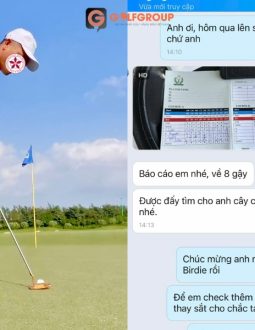 Lần Đầu Lên Sân Cùng Gậy Putter Kenichi S-Classic Proto, Golfer Phan Thái Sơn “Ăn" Ngay Điểm Birdie