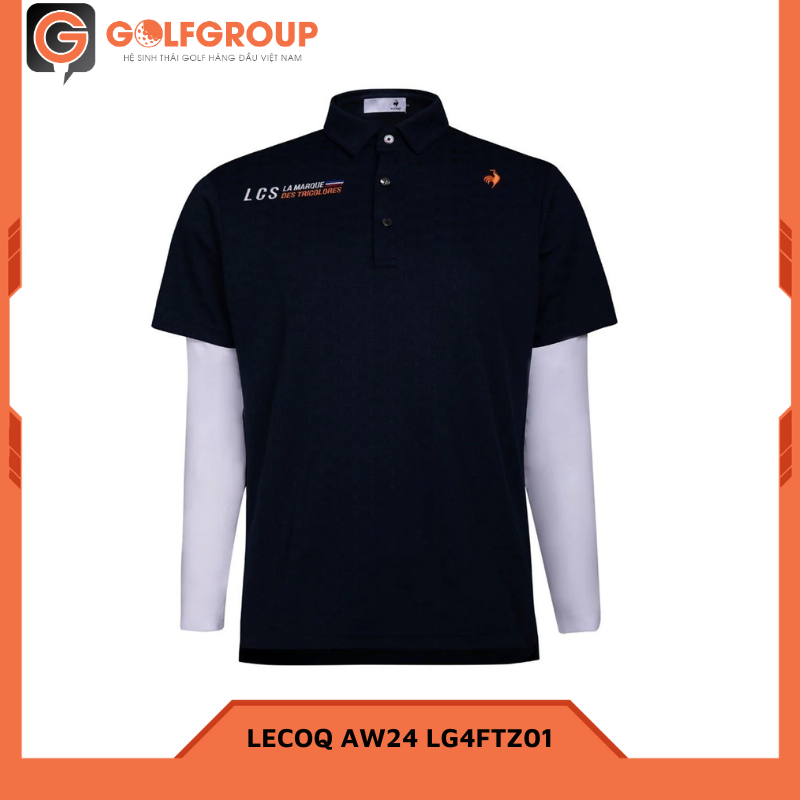 Phiên bản áo golf nam Lecoq AW24  LG4FTZ01

