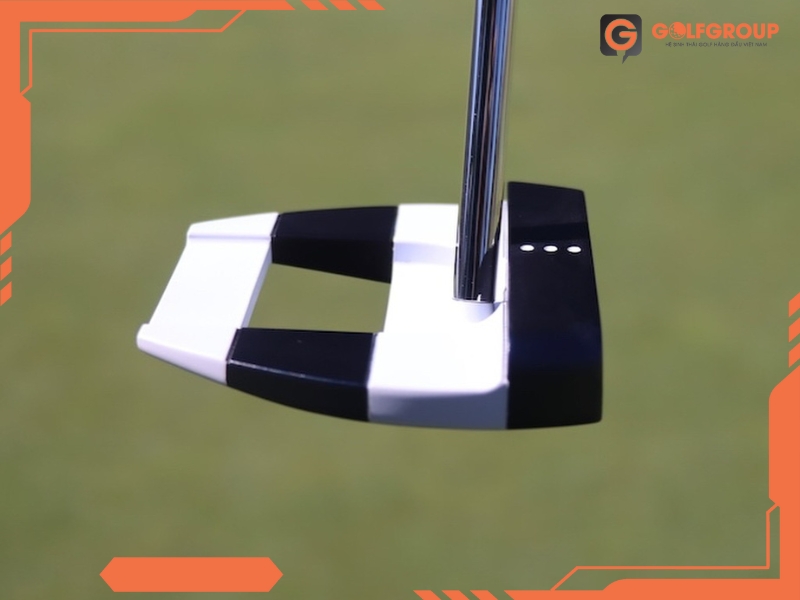 Gậy golf Putter Odyssey Ai-ONE Square 2 Square Jailbird ZT