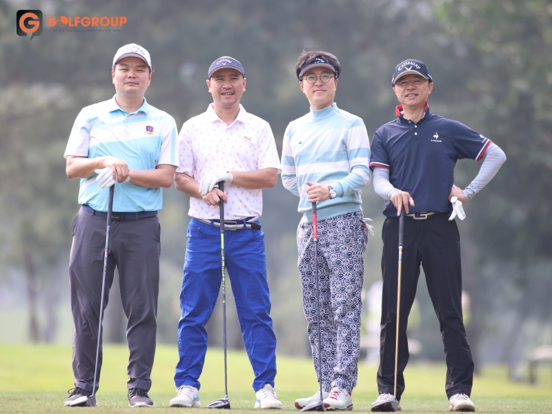 Công ty Kwong Ho Vina Tăng Tình Hợp Tác Hữu Nghị Với Đối Tác Sau Mini Outing Trên Sân Golf Đồng Mô