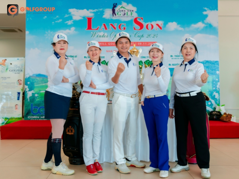 Golfgroup Hội Ngộ Chủ Nhân HIO 525 Triệu Đồng Tại Giải Golf Lạng Sơn Winter Opening Cup 2024