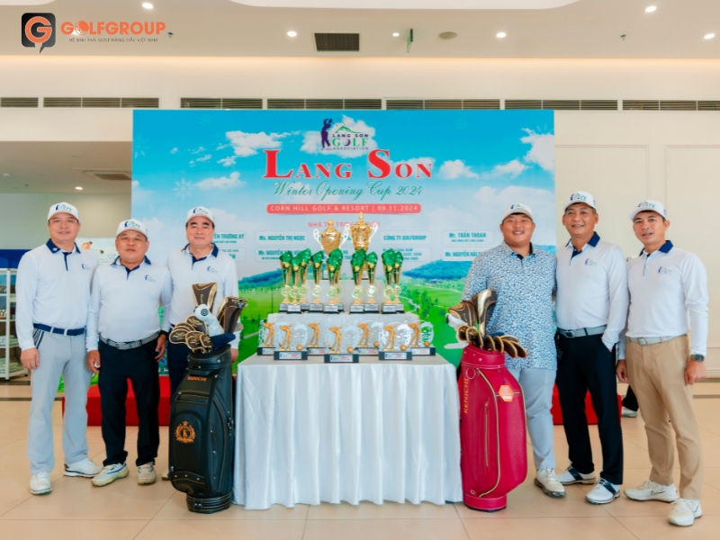 Golfgroup Hội Ngộ Chủ Nhân HIO 525 Triệu Đồng Tại Giải Golf Lạng Sơn Winter Opening Cup 2024