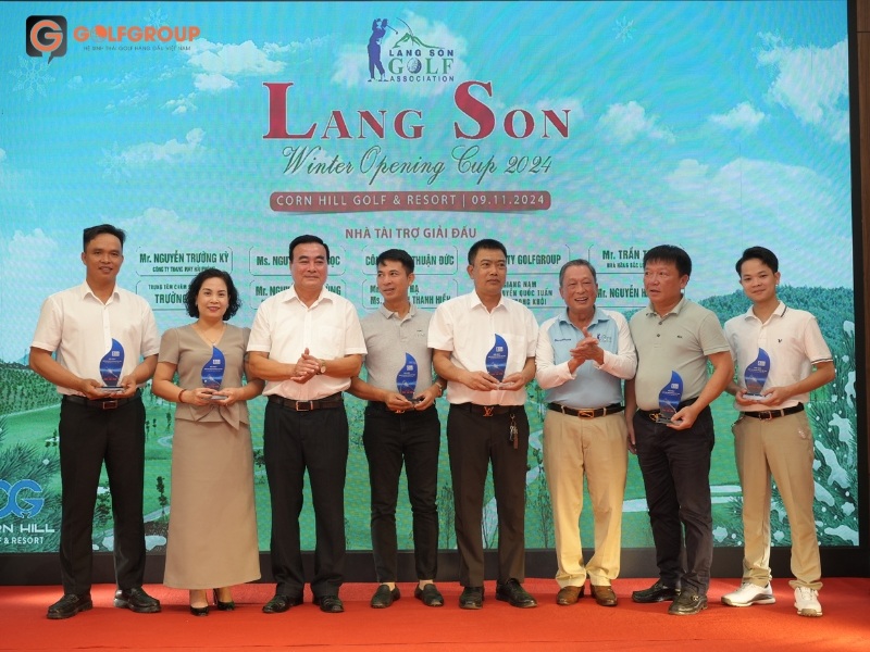 Golfgroup Hội Ngộ Chủ Nhân HIO 525 Triệu Đồng Tại Giải Golf Lạng Sơn Winter Opening Cup 2024