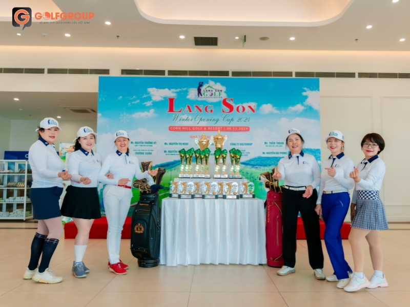 Golfgroup Hội Ngộ Chủ Nhân HIO 525 Triệu Đồng Tại Giải Golf Lạng Sơn Winter Opening Cup 2024