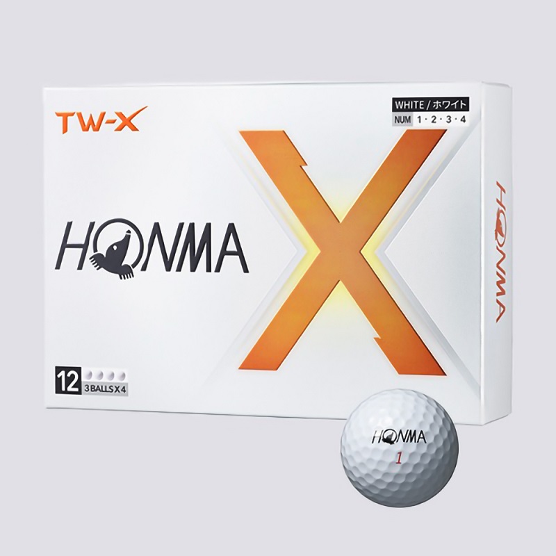 Bóng chơi golf TW-X có lớp lõi mềm, cho độ đàn hồi cao