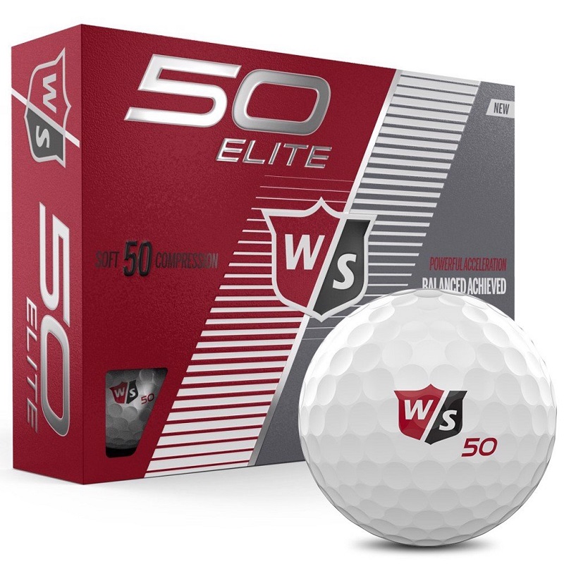 Bóng golf Wilson Staff Duo Soft hỗ trợ những cú đánh bóng xa