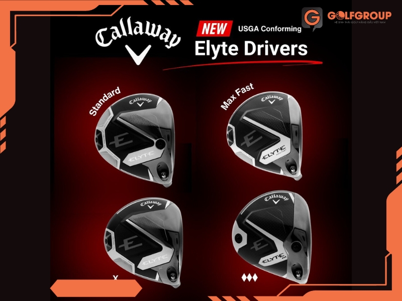 Gậy Golf Driver Callaway Elyte