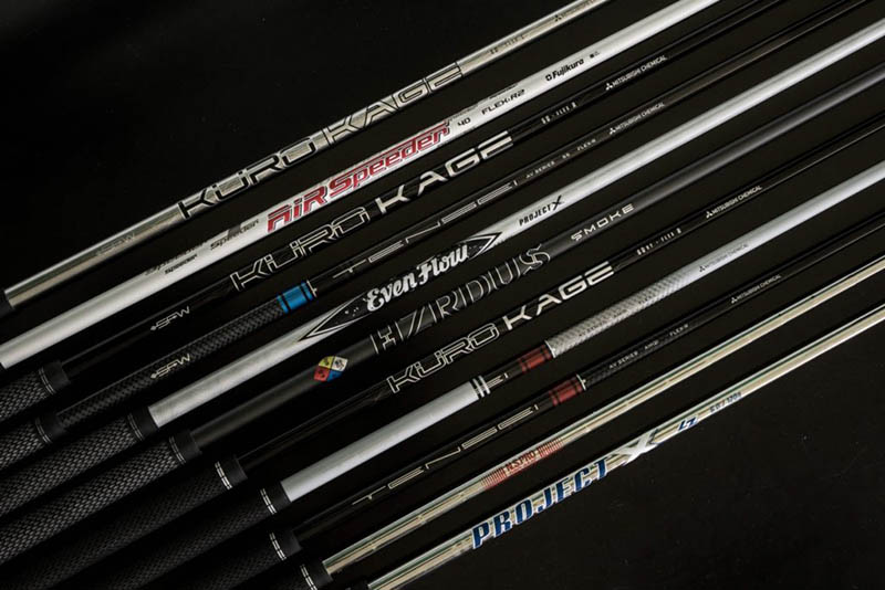 Shaft golf được làm từ nhiều chất liệu khác nhau