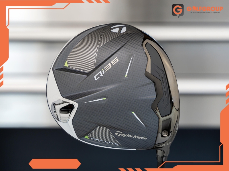 Gậy Golf Driver Taylormade Qi35 Max Lite