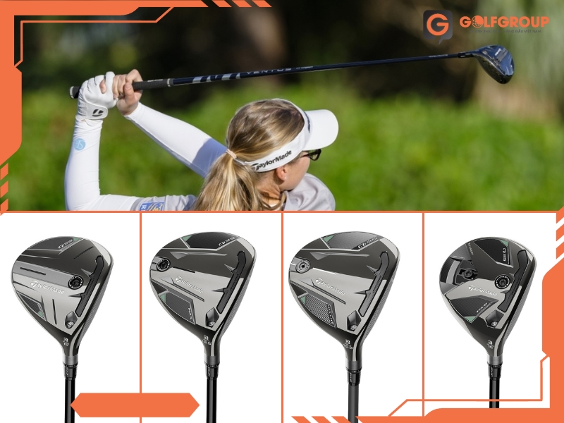 Gậy Golf Fairway Taylormade Qi35