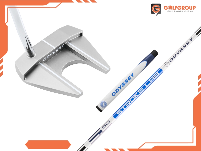 Gậy Golf Putter Odyssey Ai-ONE Silver Seven DB