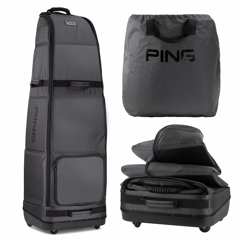 Túi golf được làm từ chất liệu Polyester xám nhiệt cao cấp, bền bỉ
