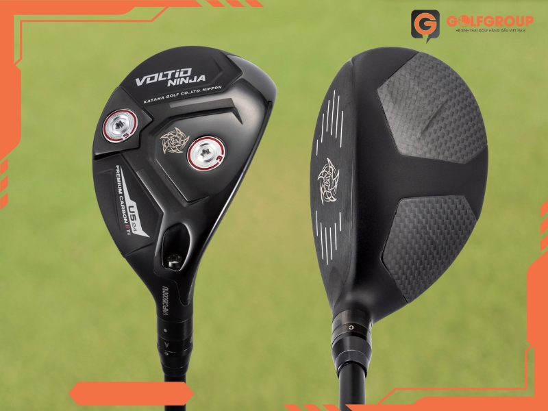 Bộ Gậy Golf Fullset Katana Voltio Ninja Premium Carbon II gây ấn tượng cộng đồng golfer năm 2025