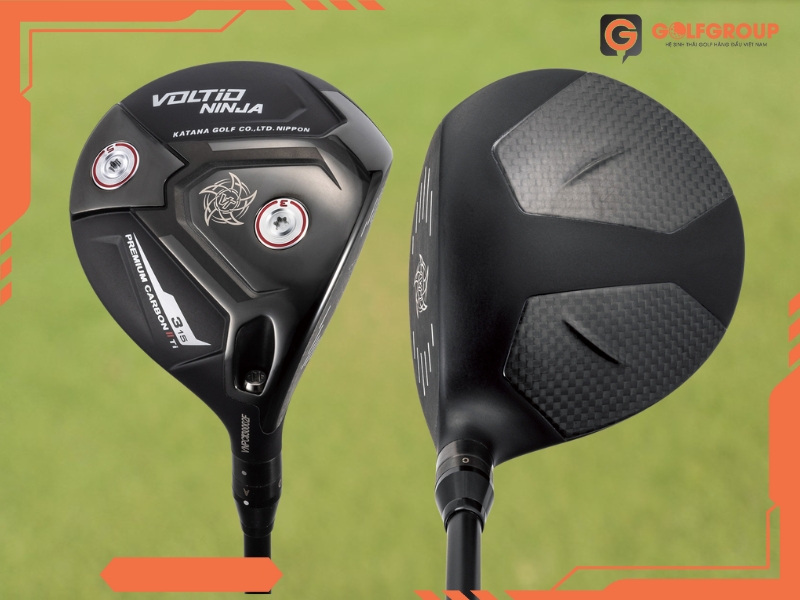 Bộ Gậy Golf Fullset Katana Voltio Ninja Premium Carbon II gây ấn tượng cộng đồng golfer năm 2025
