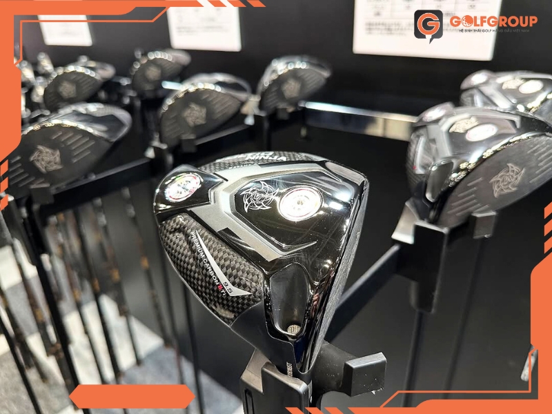 Bộ Gậy Golf Fullset Katana Voltio Ninja Premium Carbon II gây ấn tượng cộng đồng golfer năm 2025