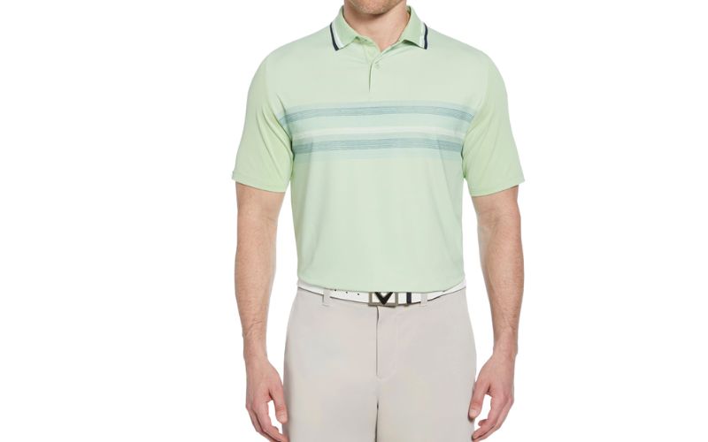 Callaway polo Mens Engineered Roadmap Chevron Print