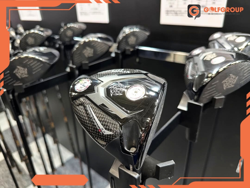 gậy golf driver Katana Voltio Ninja Premium Carbon II Ti 