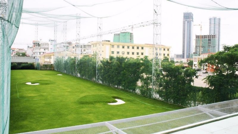 Sân golf Dương Đình Nghệ được chia thành nhiều khu vực chuyên biệt để phù hợp với từng nhu cầu luyện tập