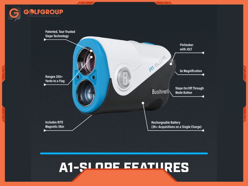 Máy Đo Khoảng Cách Bushnell A1 Slope 2025