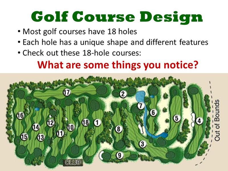Sân 18 hố được coi là sân golf tiêu chuẩn