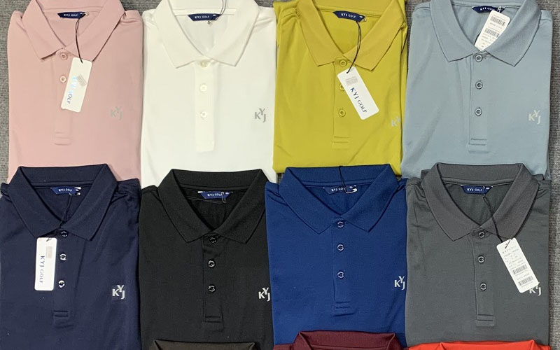 Áo KyJ Golf nam tạo sự thoải mái cho golfer khi vận động liên tục