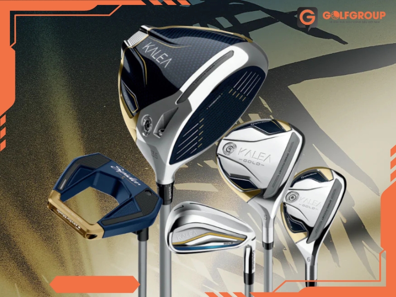 Bộ Gậy Golf Fullset TaylorMade Kalea Gold Package Sets