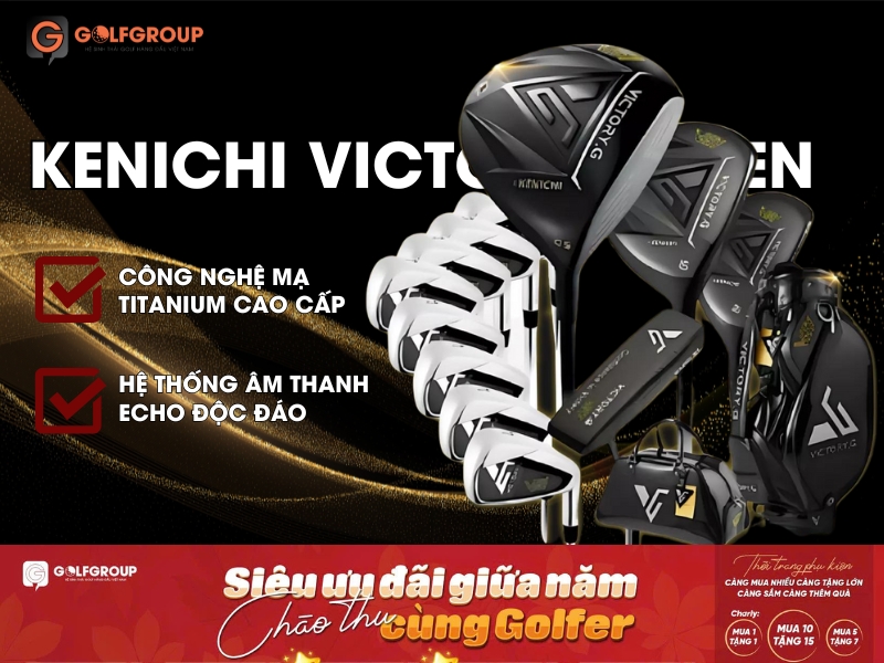 GolfGroup mở màn chào thu với siêu ưu đãi chưa từng có: Giảm đến 35%, Combo quà tặng khủng tới 21 triệu!