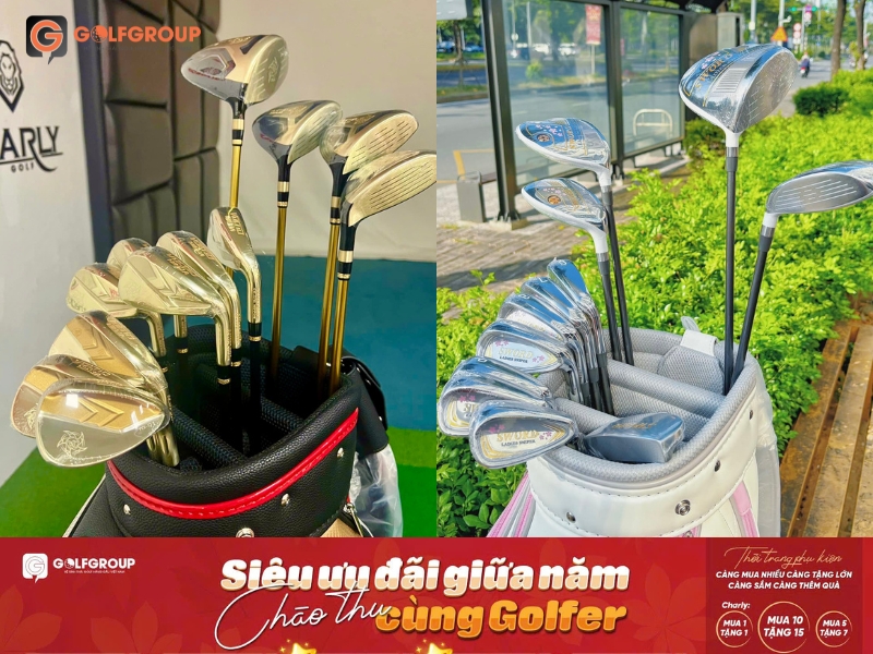 GolfGroup mở màn chào thu với siêu ưu đãi chưa từng có: Giảm đến 35%, Combo quà tặng khủng tới 21 triệu!