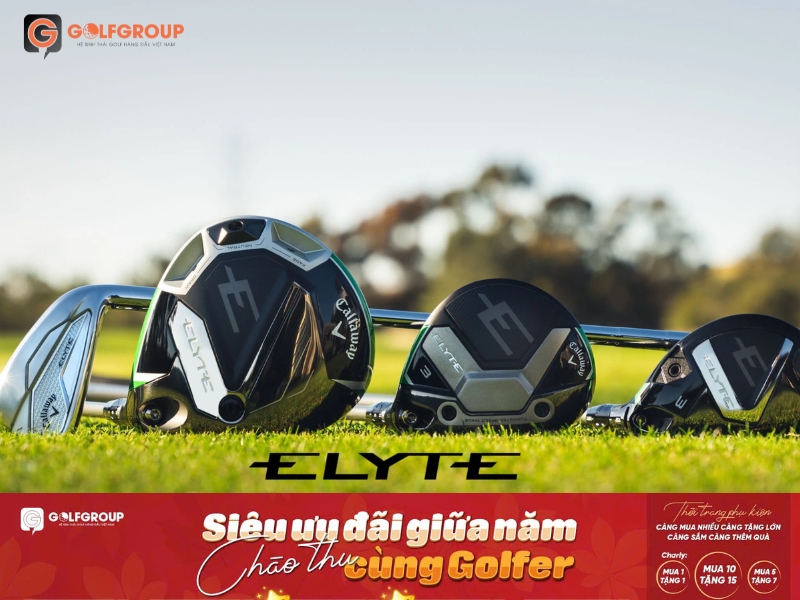 GolfGroup mở màn chào thu với siêu ưu đãi chưa từng có: Giảm đến 35%, Combo quà tặng khủng tới 21 triệu!