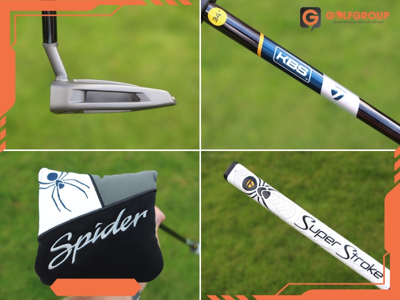 Gậy Golf Putter TaylorMade Spider Tour V BD (2024)