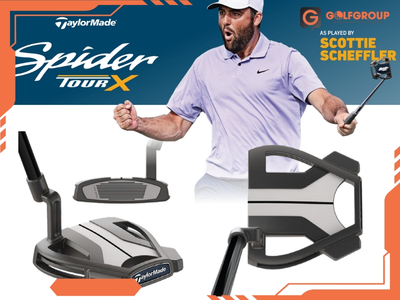 Gậy Golf Putter TaylorMade Spider Tour X (2024)