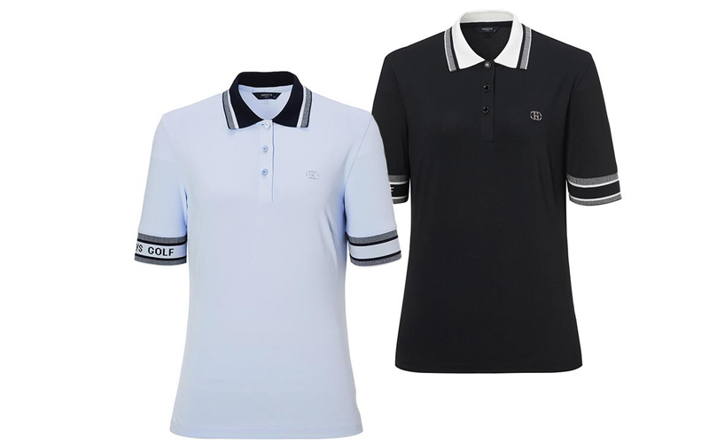 Áo polo nữ tay ngắn của Hazzys có thiết kế tinh tế và hợp thời trang