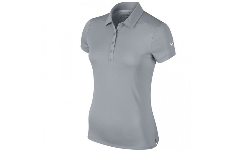 Nike Dry Polo Grey được nhiều nữ golfer yêu thích
