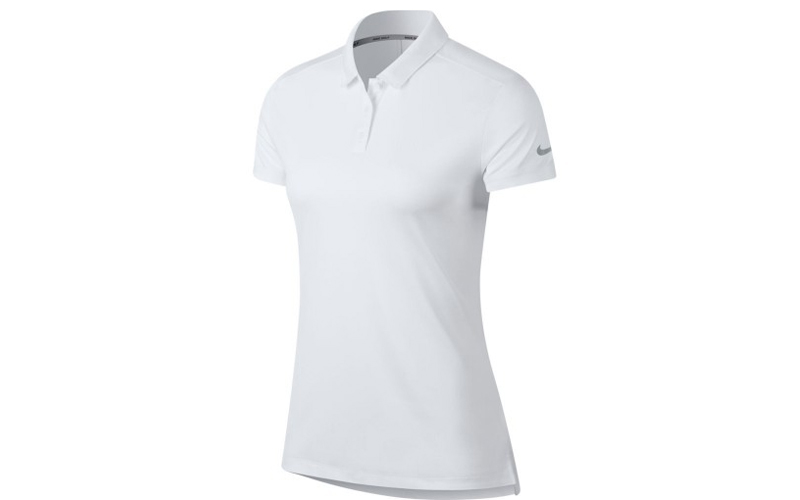 Nike Women Dry Polo SS White có chất liệu rất thoáng mát