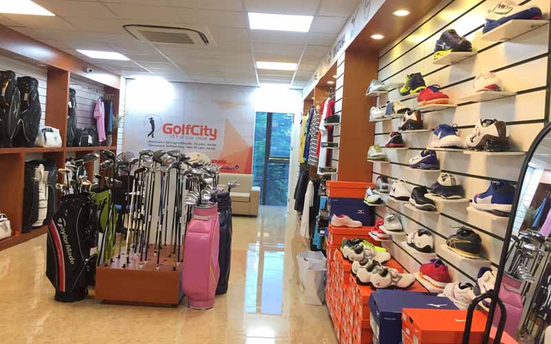 Golfcity là siêu thị chuyên cung cấp gậy golf, phụ kiện thời trang golf uy tín