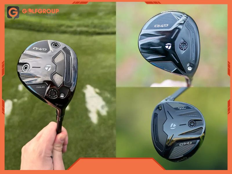 Ống chỉnh loft 4° trên Qi4D Tour giúp tối ưu quỹ đạo theo gió.