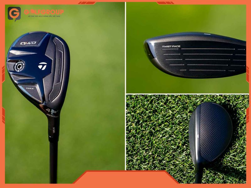 Loft sleeve trên Qi4D Standard giúp chỉnh quỹ đạo linh hoạt theo gió và swing.